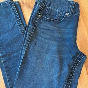 Seven7 Women's Dark Blue Skinny Jeans